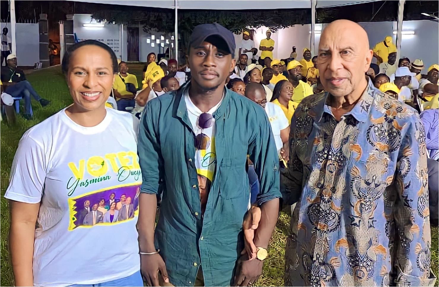 Meeting Honorable Yasmina Ouegnin - Le président en tournée